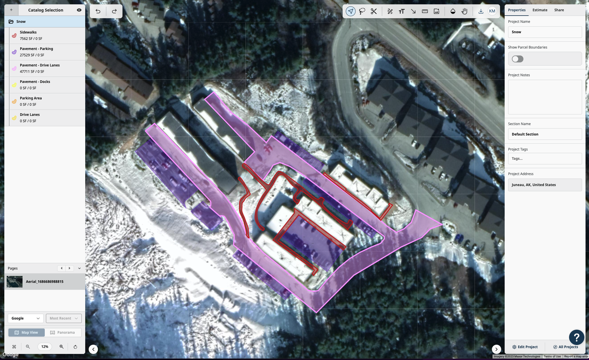 Product Illustration | Aerial Imagery - Catalog Selection