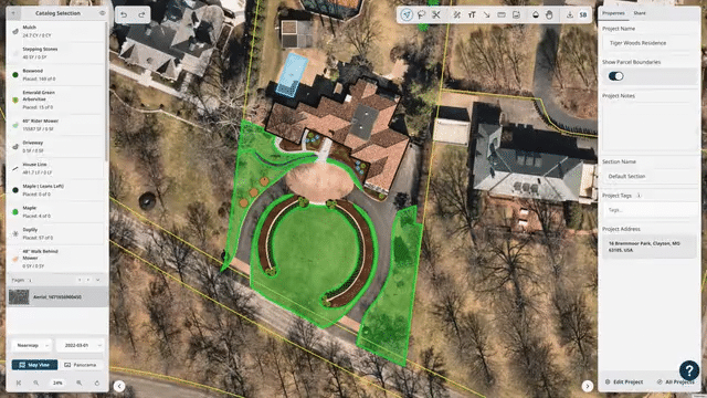 What does property intelligence mean for landscapers?