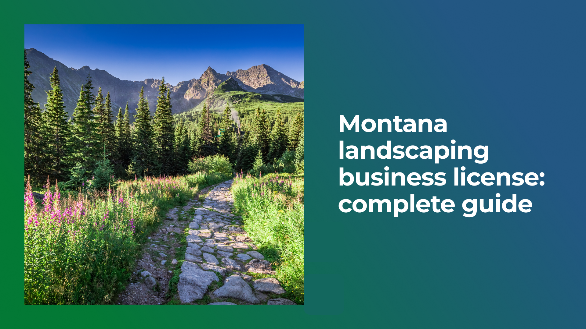 Montana Landscaping Business License: Complete Guide