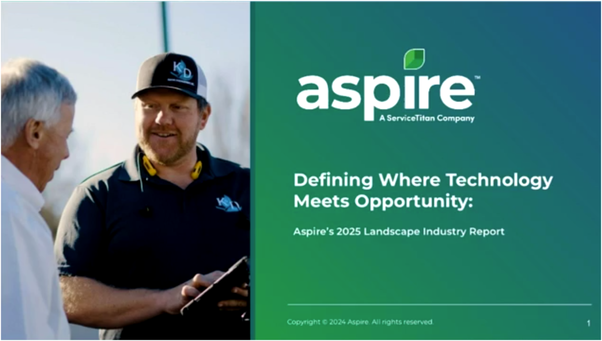 Defining Where Technology Meets Opportunity: Aspire’s 2025 Landscape Industry Report