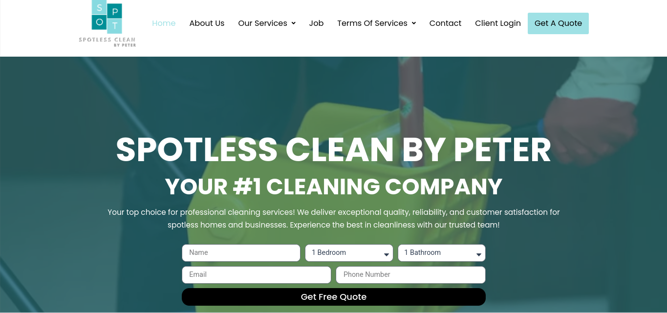 10 Great Cleaning Business Website Examples to Inspire You Image 9