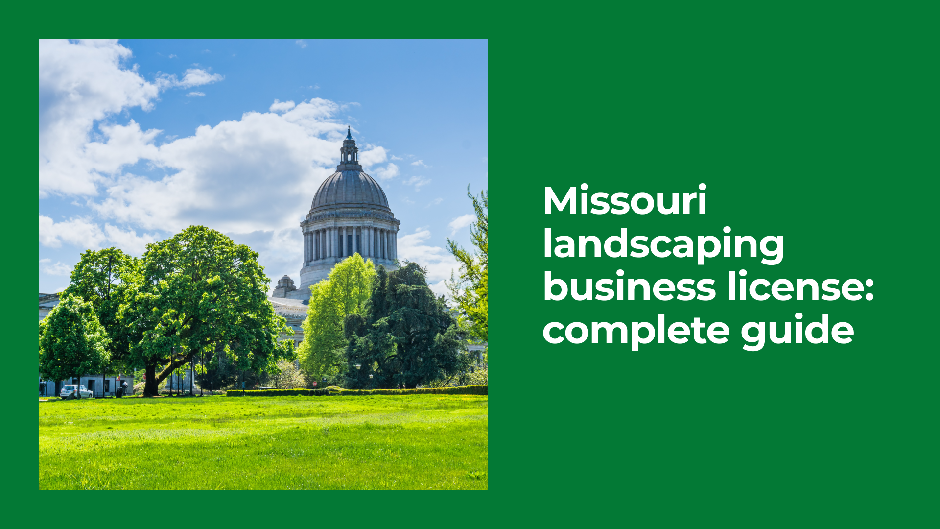 Missouri Landscaping Business License: Complete Guide
