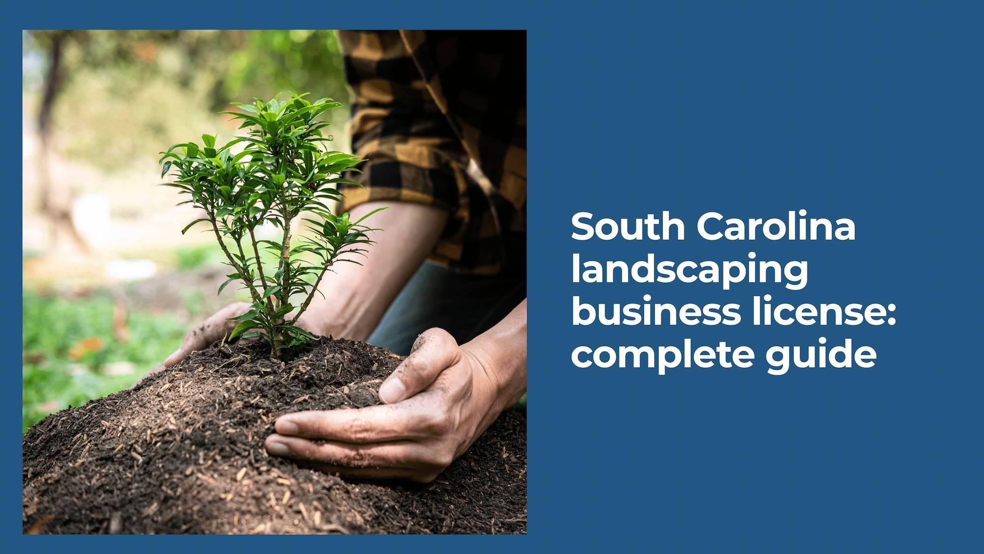 South Carolina Landscaping Business License: Complete Guide